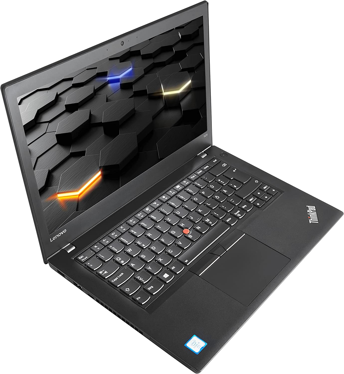 lenovo thinkpad t470 intel 6th gen core i5 laptop, 8 gb ram, 256gb ssd, 14 inch (36.83 cms), windows 11 (upgraded